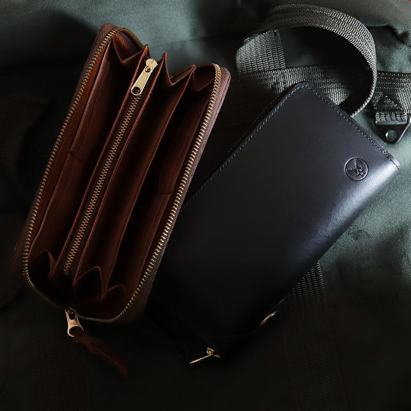 AVIREX（アヴィレックス） FAHNE2 ファーネ2 ラウンドファスナー長財布