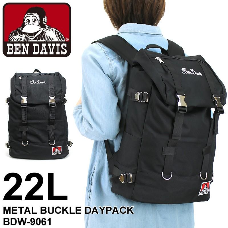 Ben Davis ベンデイビス 被せリュック デイパック リュックサック バックパック フラップリュック 22l B4 Pc収納 w 9061 メンズ レディース 送料無料 w 9061 A かばん専門shopウォーターモード 通販 Yahoo ショッピング