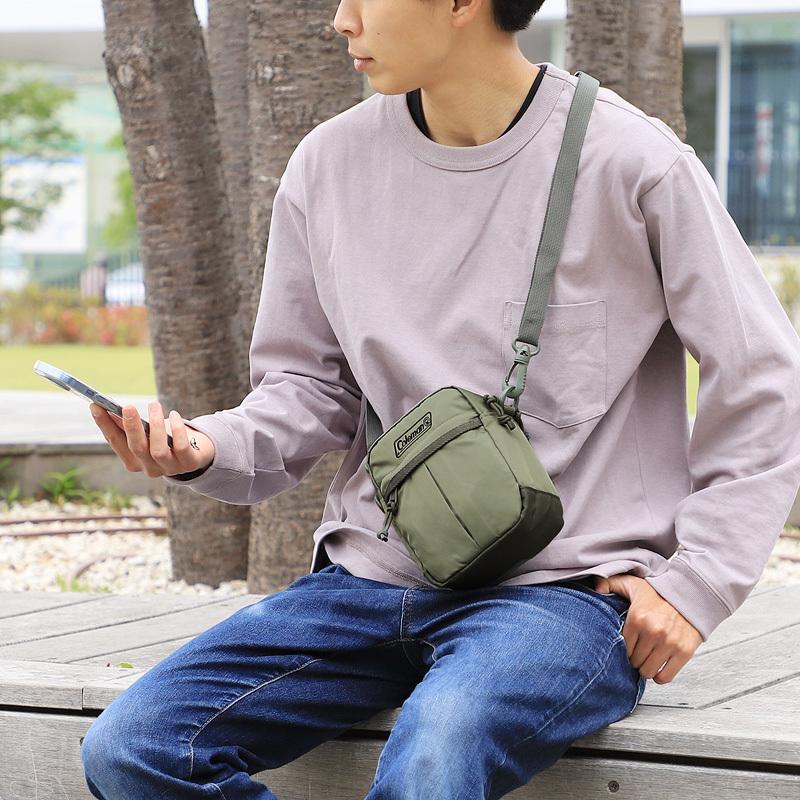 Coleman コールマン WALKER ウォーカー CUBE キューブ ショルダーポーチ ウエストバッグ ミニショルダーバッグ 斜め掛けバッグ ウエストポーチ 2WAY :CUBE:かばん専門shopウォーターモード 通販 Coleman コールマン ウエストバッグ ショルダーバッグ WALKER