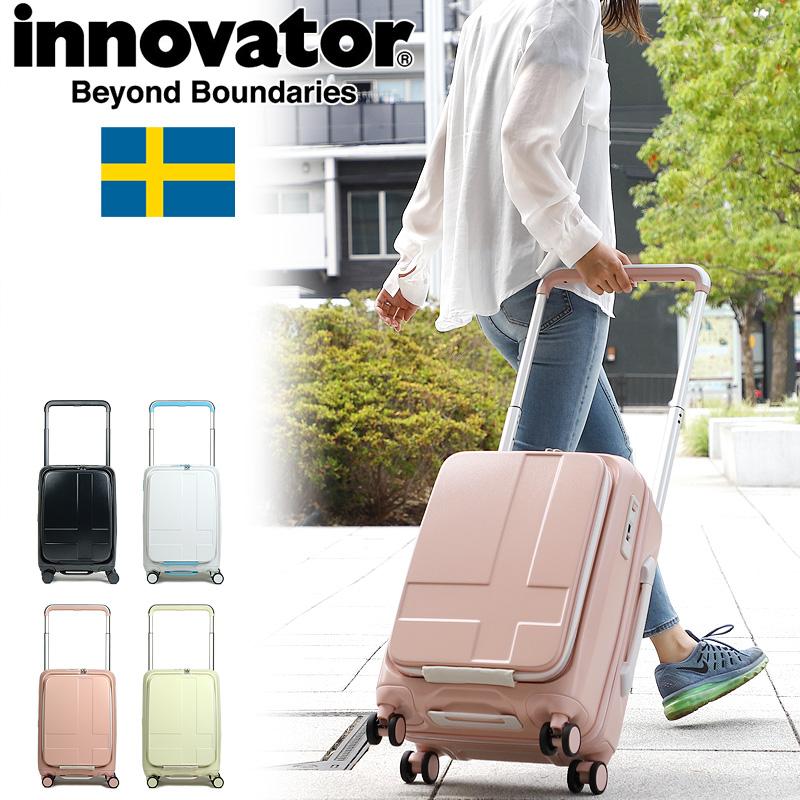 innovator イノベーター Wide Carry スーツケース キャリーケース 38L 49cm 3.4kg 1〜3泊 1泊 2泊 3泊 4輪  TSAロック 機内持込み 軽量 INV111 正規品 2年保証 : inv111-a : かばん専門shopウォーターモード - 通販 -