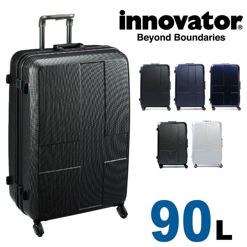 innovator イノベーター スーツケース キャリーケース 90L 71cm 4.8kg 7〜10泊 4輪 TSAロック 軽量 大容量 フレーム式  INV68 正規品 2年保証 送料無料 : inv68 : かばん専門shopウォーターモード - 通販 - Yahoo!ショッピング