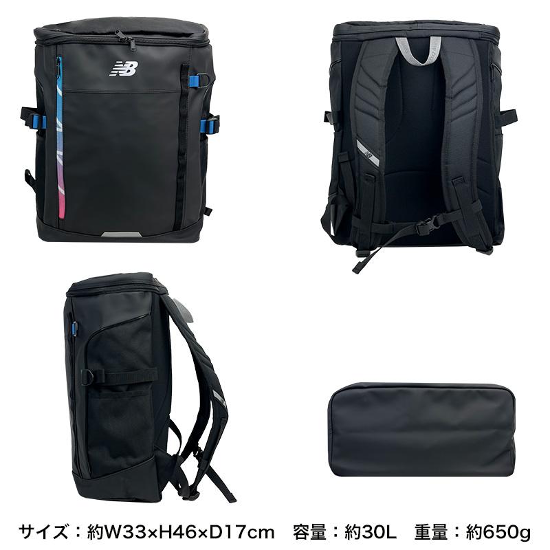 new balance ニューバランス リュック デイパック バックパック 30L B4 撥水 PC収納 大容量 LAB45691 限定 メンズ レディース 大学生 高校生 中学生 男子 女子｜watermode｜13