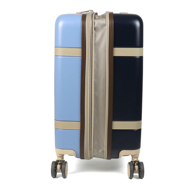 キャリーケース6本用 moz（モズ） スーツケース キャリーケース 38L+6L 44L 48cm 1〜3泊 4輪
