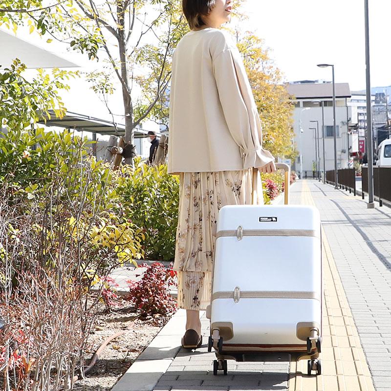 moz（モズ） スーツケース キャリーケース 56L+9L 65L 57cm 2〜3泊 4輪