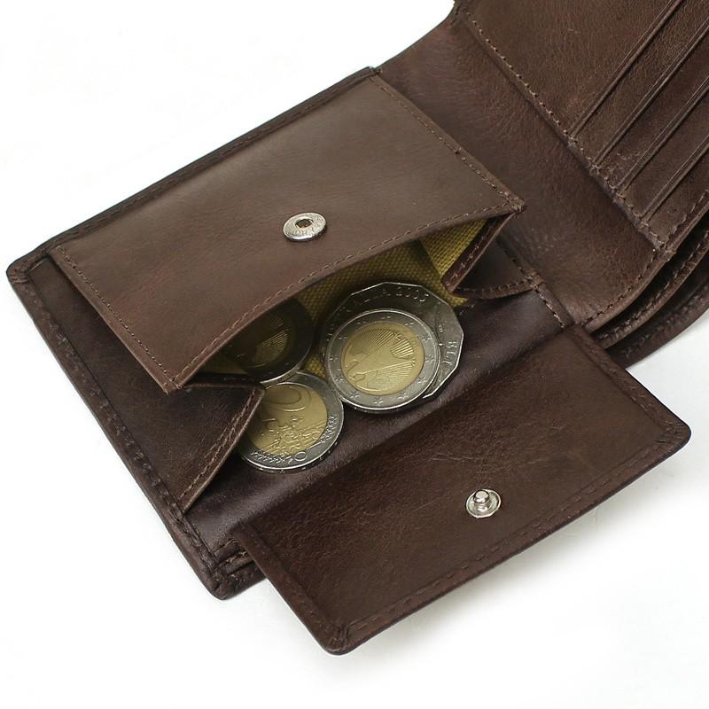 POLICE（ポリス） EDGE エッジ 二つ折り財布 小銭入れあり レザー 革