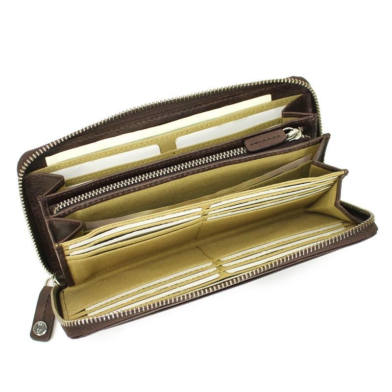 POLICE（ポリス） EDGE エッジ ラウンドファスナー長財布 小銭入れあり