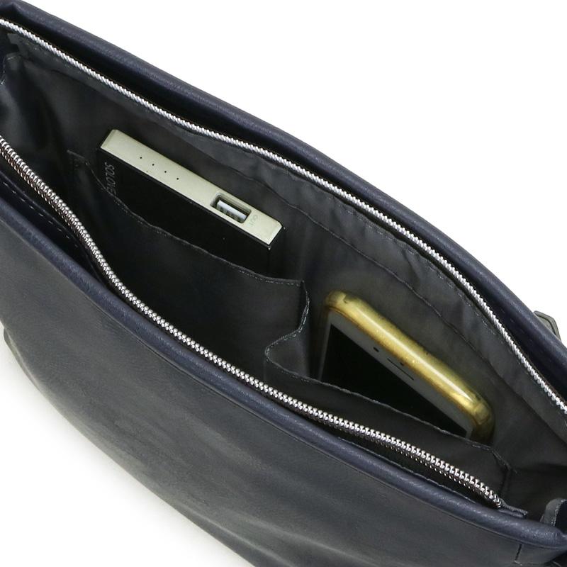 POLICE ポリス URBANO2 アルバーノ2 ショルダーバッグ 斜め掛けバッグ A5 PA-66004 合皮 合成皮革 メンズ 送料無料の画像