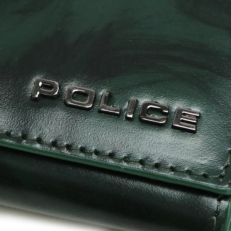 POLICE（ポリス） SPAZZOLA スパッツォラ キーケース 6連 小銭入れあり