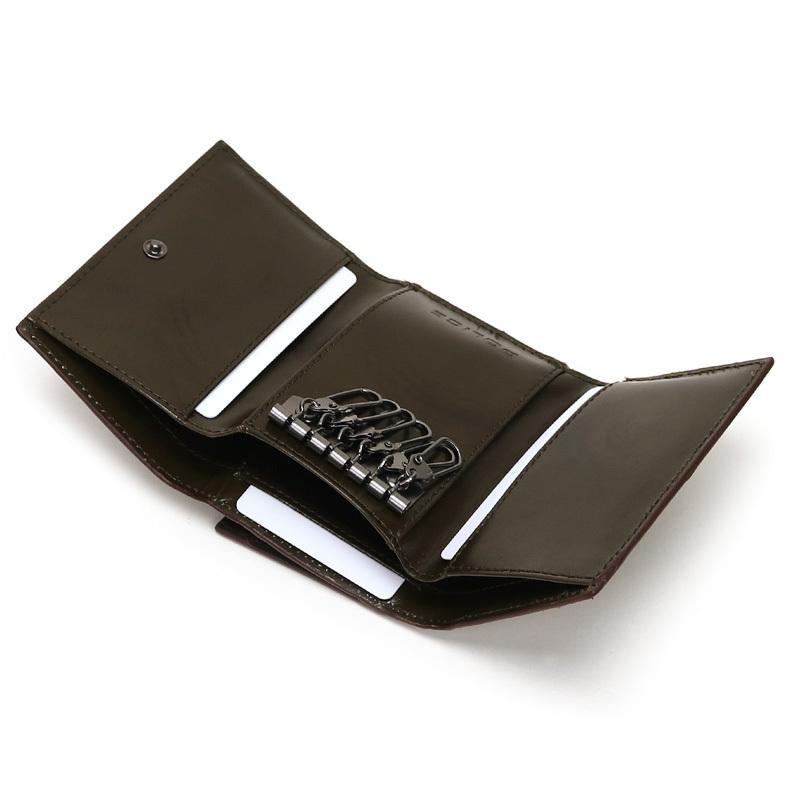 POLICE（ポリス） SPAZZOLA スパッツォラ キーケース 6連 小銭入れあり