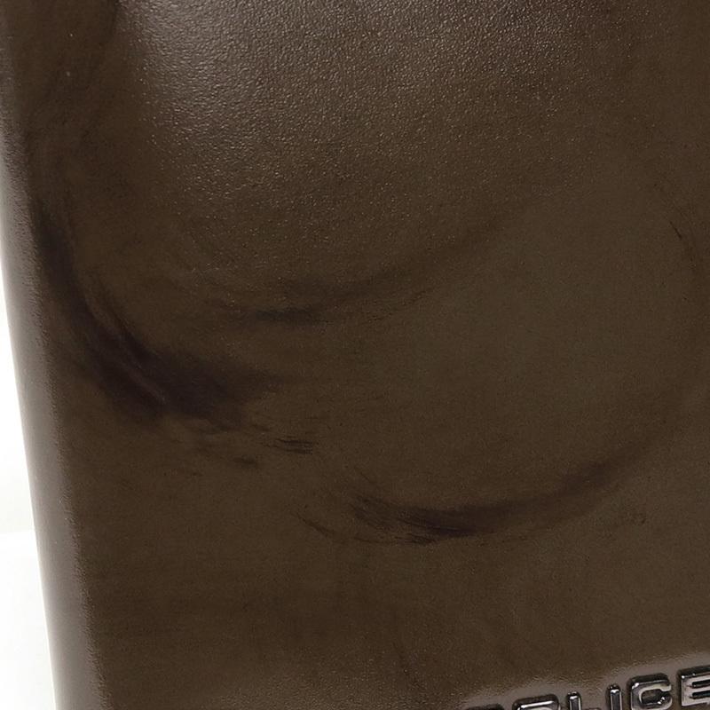 POLICE（ポリス） SPAZZOLA スパッツォラ ミドルウォレット セミ長財布