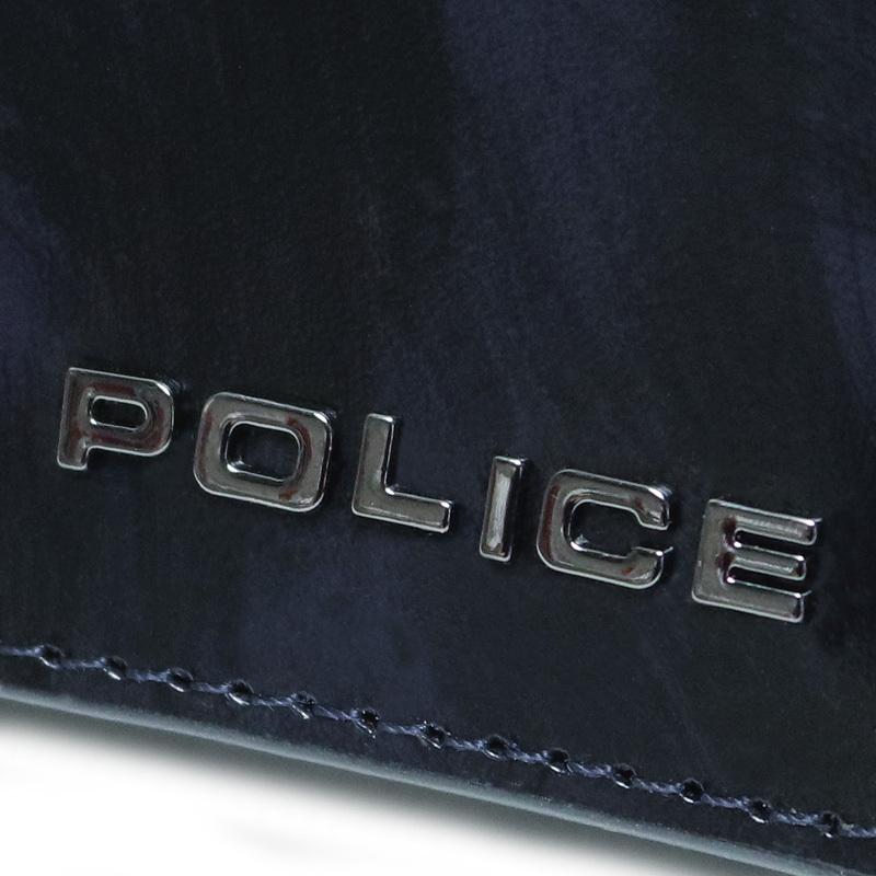 POLICE（ポリス） SPAZZOLA スパッツォラ 長財布 小銭入れあり 牛革 革