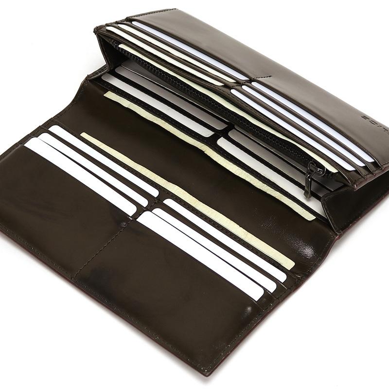 POLICE（ポリス） SPAZZOLA スパッツォラ 長財布 小銭入れあり 牛革 革