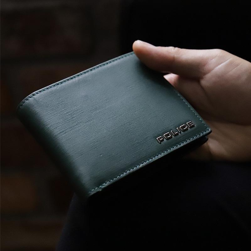 POLICE（ポリス） TRENTO トレント 二つ折り財布 小銭入れあり 札入れ