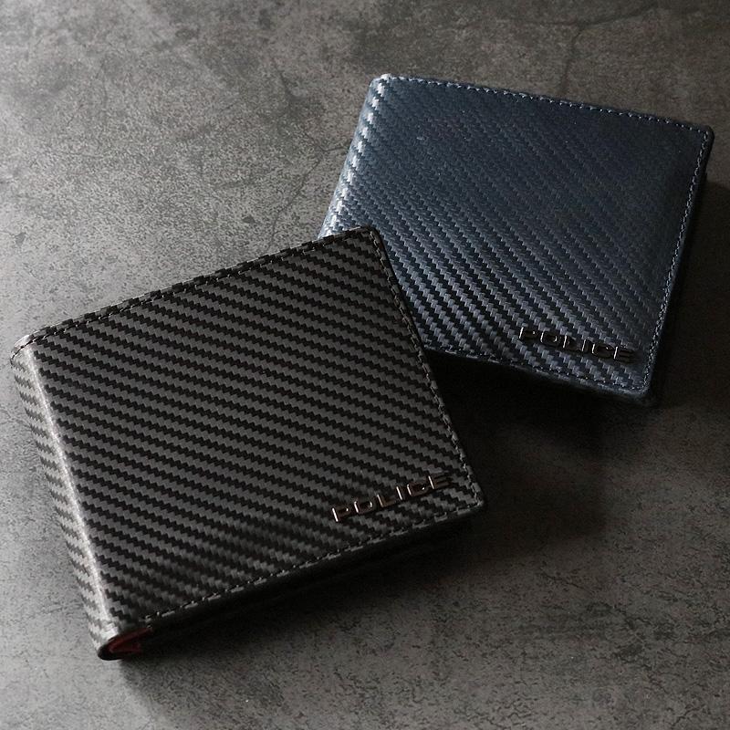 POLICE（ポリス） LUCENTE2 ルチェンテ2 二つ折り財布 小銭入れあり 床