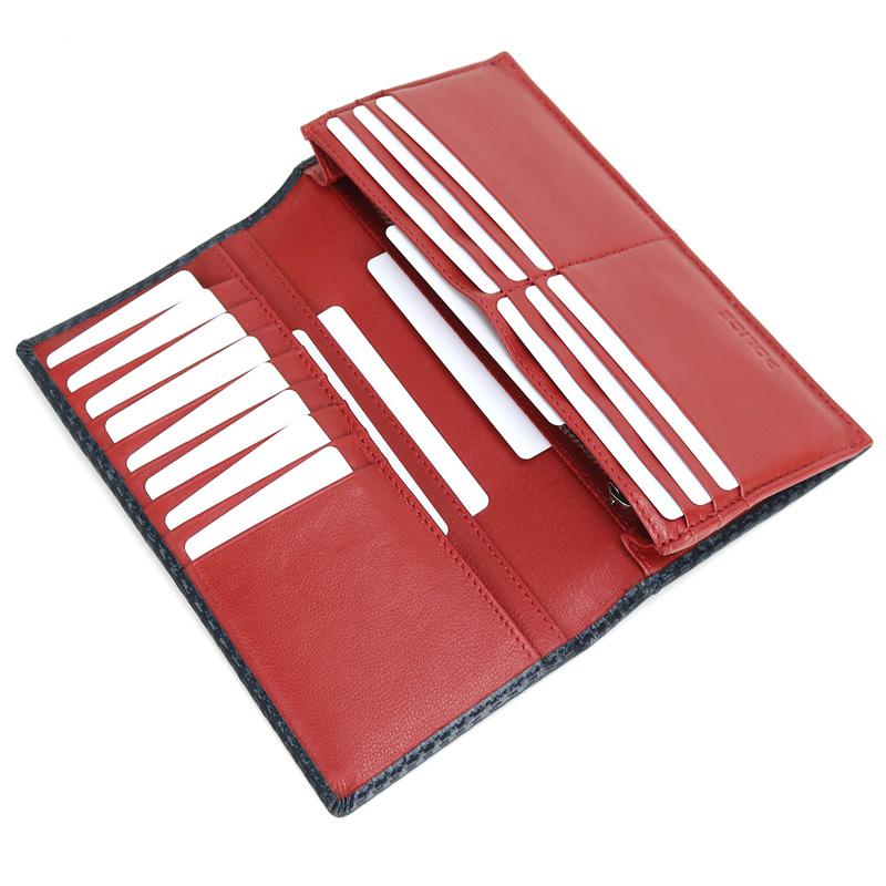 POLICE ポリス LUCENTE2 ルチェンテ2 長財布 小銭入れあり 床革