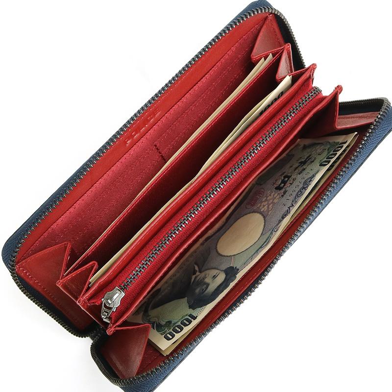 POLICE（ポリス） LUCENTE2 ルチェンテ2 ラウンドファスナー長財布