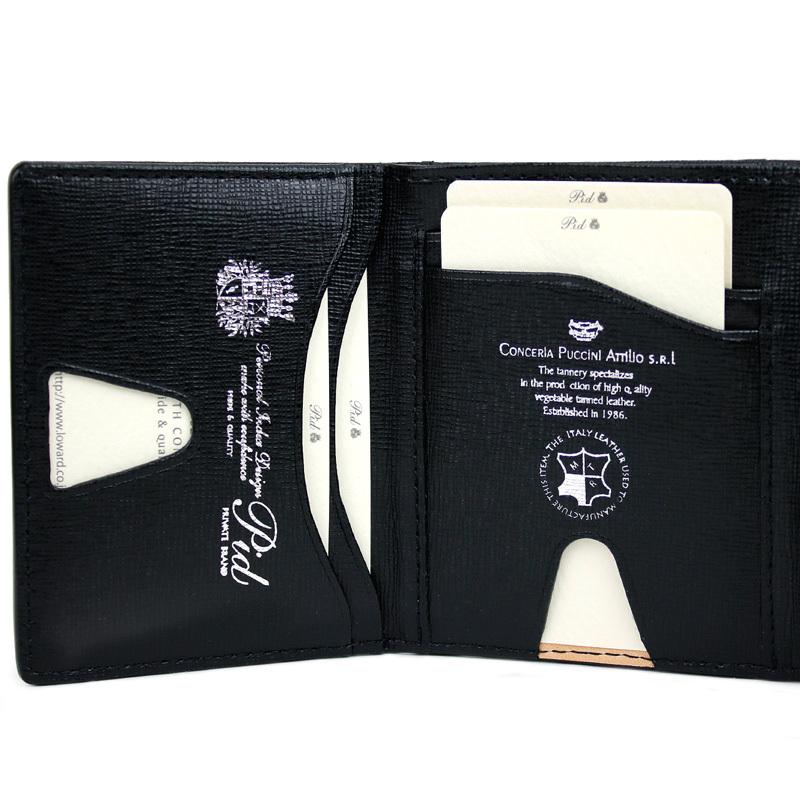 P.I.D PID ピーアイディー Worte ウォルテ 三つ折り財布 小銭入れあり