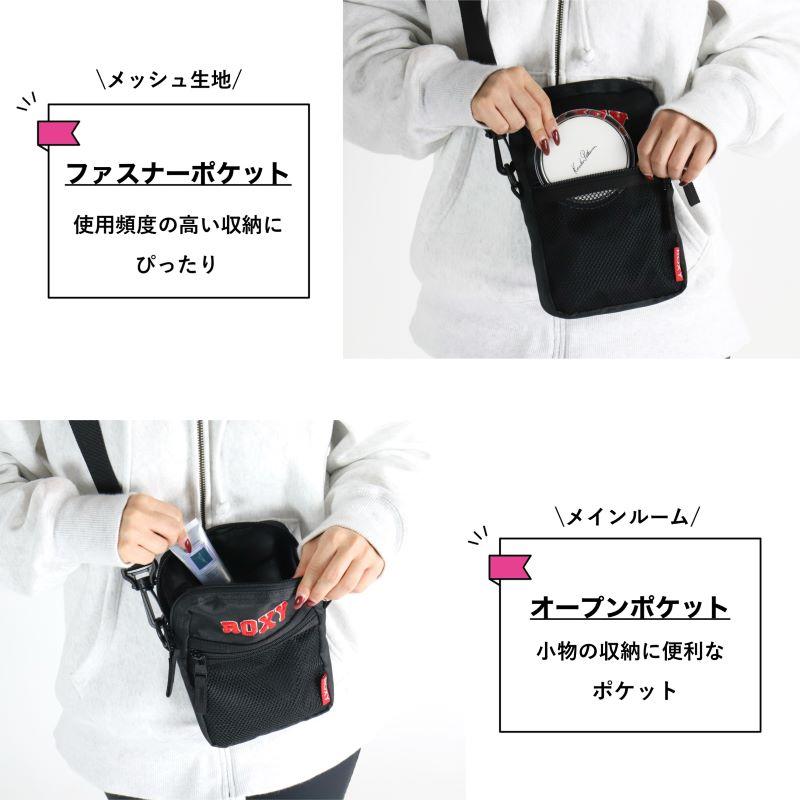 ROXY（ロキシー） ミニショルダーバッグ ショルダーポーチ 斜め掛け