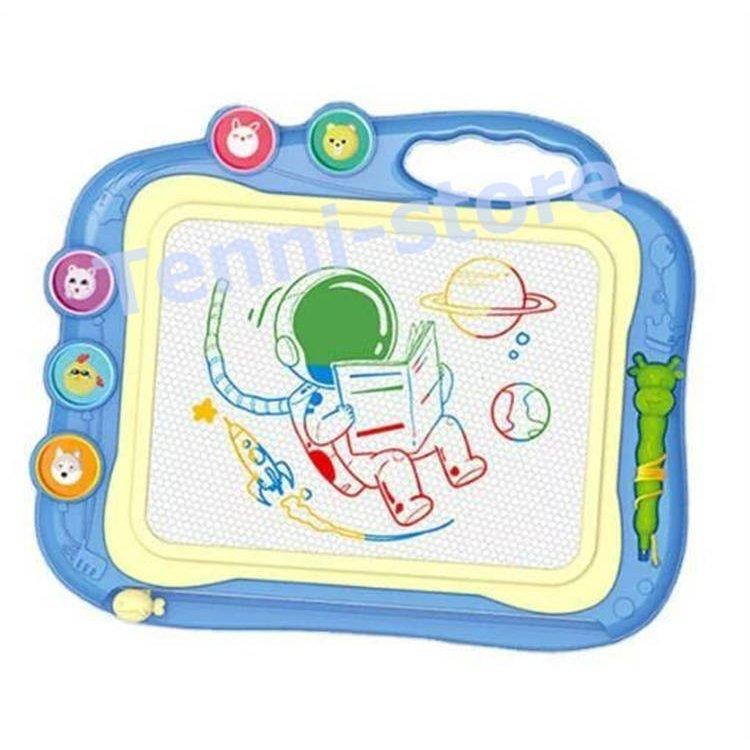 お絵かきボード 大画面 35 5 28 5cm おもちゃ かいて育脳 知育玩具シリーズ 持ち手付 カラフル 1歳 2歳 3歳 4歳 5歳 Yss Waterwood 通販 Yahoo ショッピング