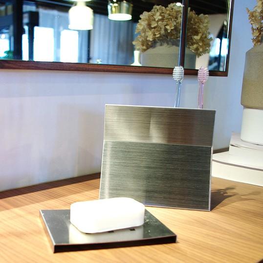 歯ブラシ スタンド 洗面台 おしゃれ 小物 ハブラシ 歯ブラシホルダー ステンレス製 ペン立て 箸立て ギフト プレゼント ステンレス 歯ブラシホルダー4本用 Y Watex Shopヤフーショッピング店 通販 Yahoo ショッピング