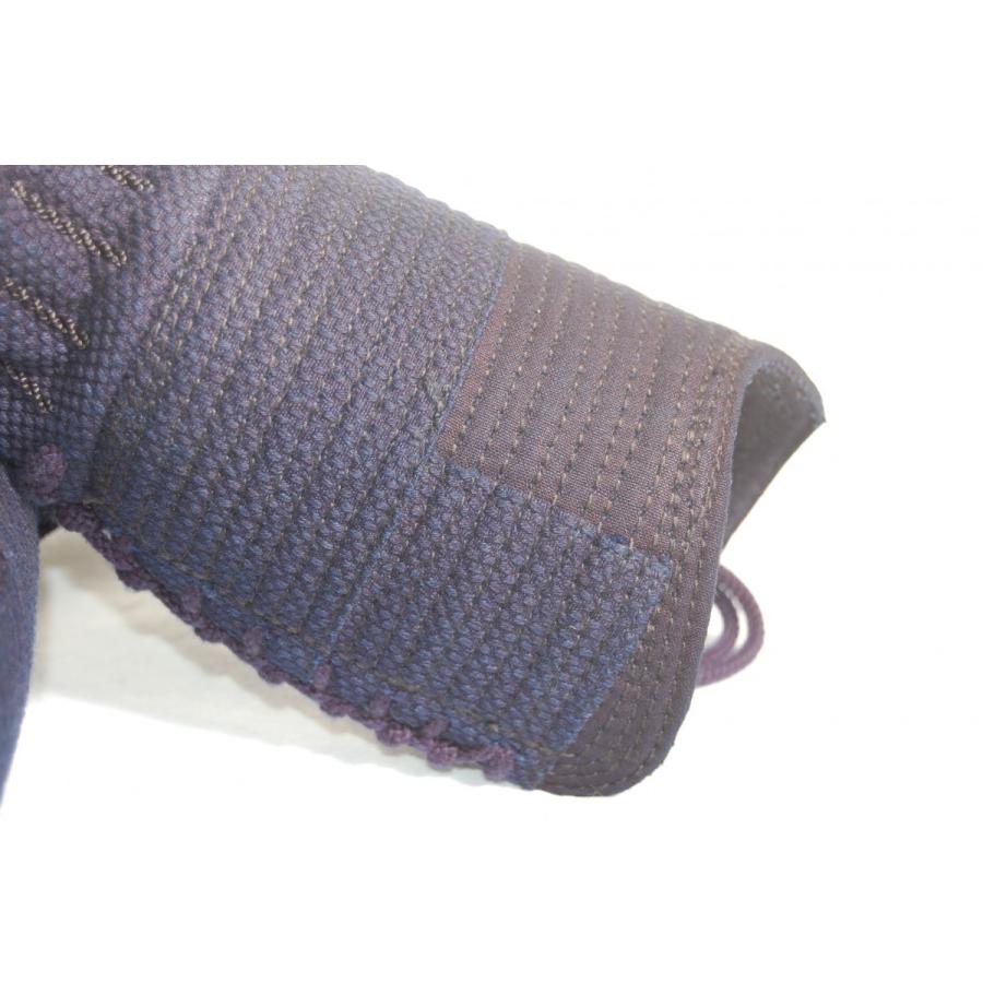 織刺し小手　Mサイズ 楽天市場】峰 甲手 M-60052 日本製 6mm 総織刺 剣道 小手 防具