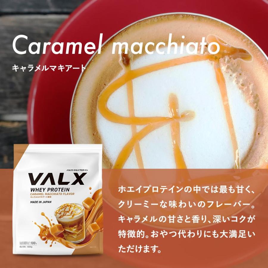 VALX バルクス ホエイ プロテイン 1kg ホエイプロテイン キャラメル 
