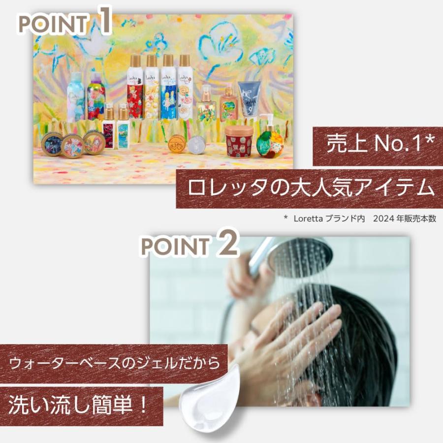ロレッタ ハードゼリー 300g [スタイリング剤 ヘアスタイリング ジェル