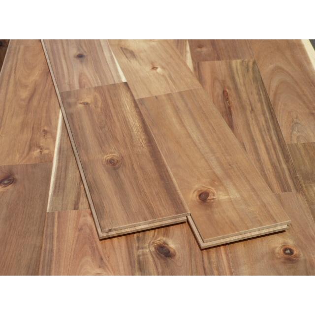 無垢の床 アカシア 優良材 アカシア無垢フローリング 120mm巾ワイド 