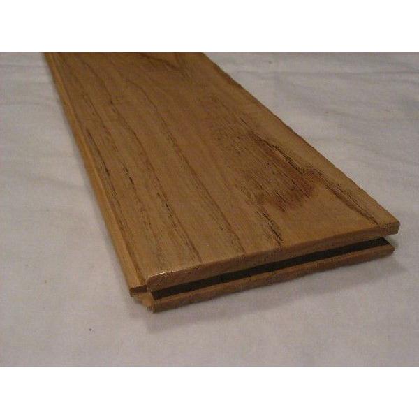 木の床材 無垢 フローリング 木目がくっきり本栗材 無垢フローリング