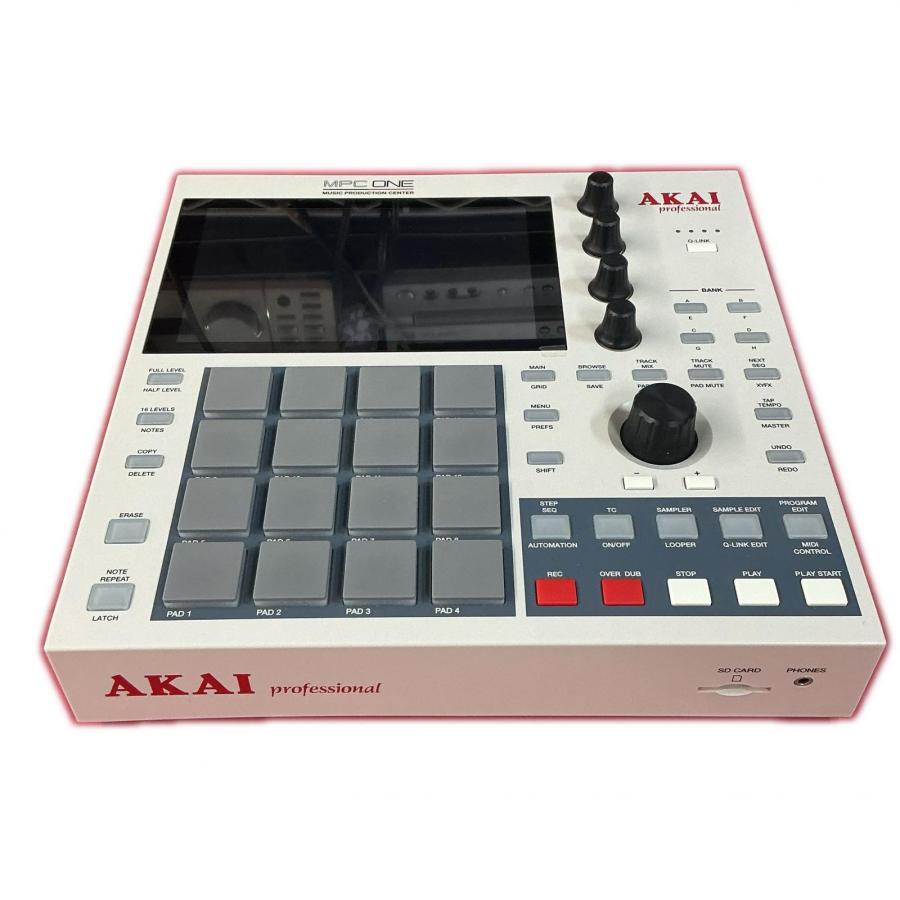 AKAI MPC ONE サンプラー サンプラーパッド ドラム ビートメイク 