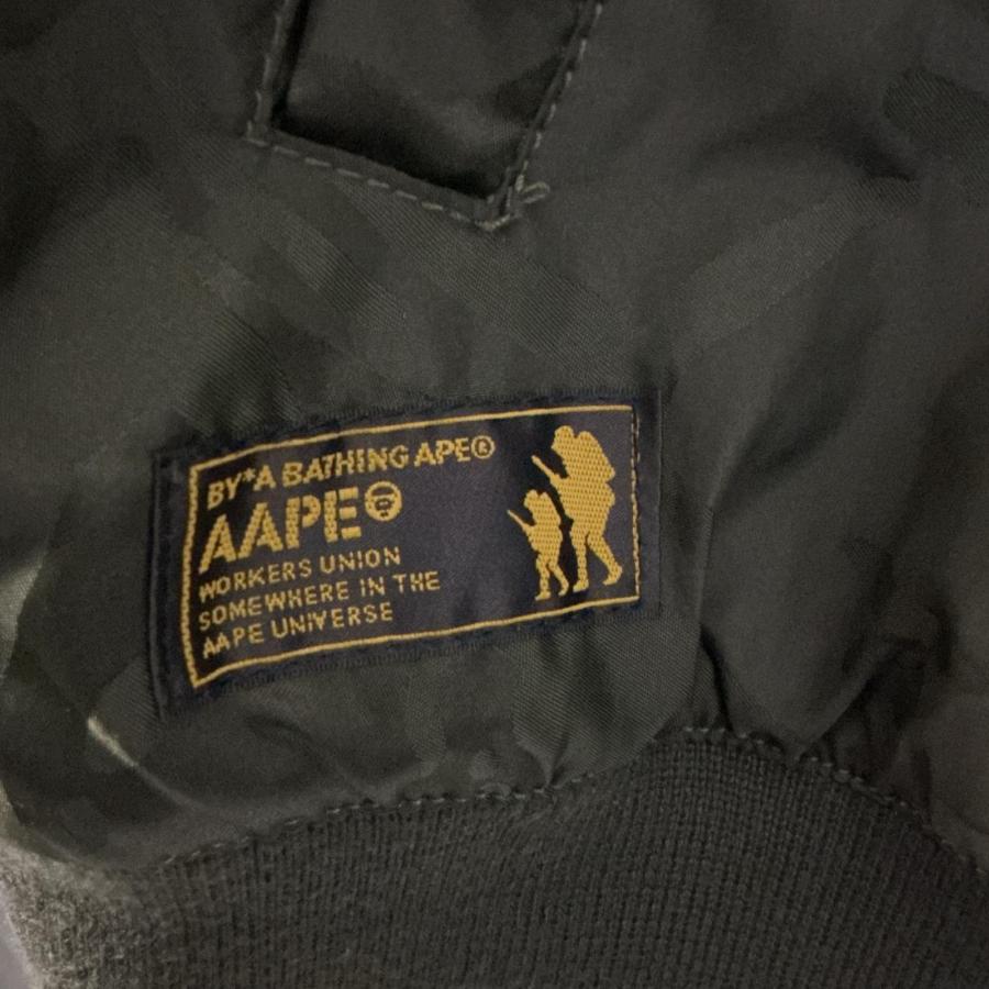 Aape A Bathing Ape MA-1 ミリタリージャケット フライトジャケット