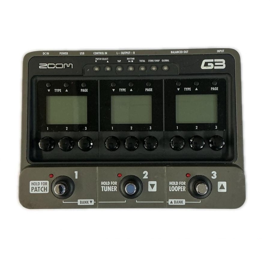 ZOOM G3 マルチエフェクター【中古】 : ワットマン Yahoo!ショッピング