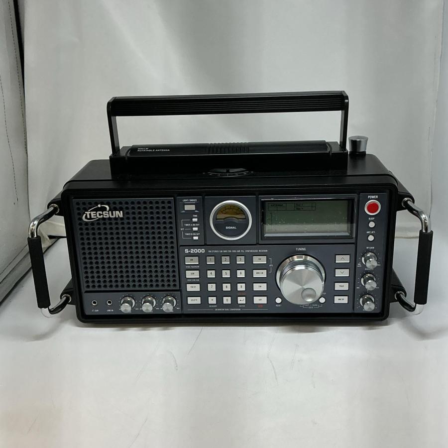 TECSUN ラジオ S-2000 ブラック【中古】 : ワットマン Yahoo