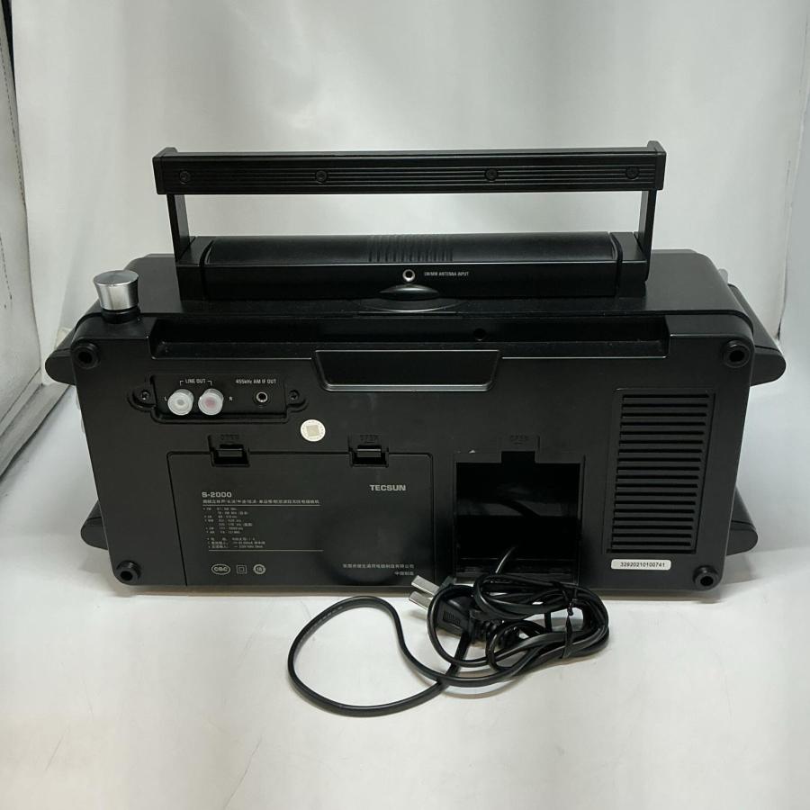 TECSUN ラジオ S-2000 ブラック【中古】 : ワットマン Yahoo