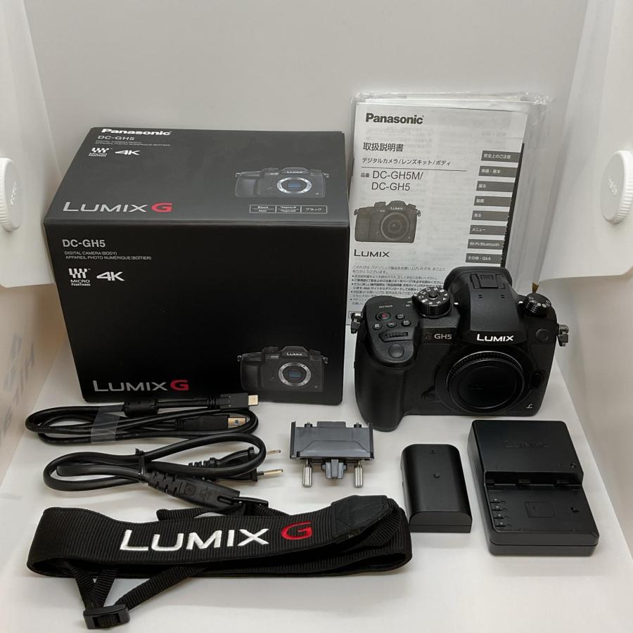 パナソニック Panasonic デジタル一眼カメラ LUMIX DC-GH5【中古 