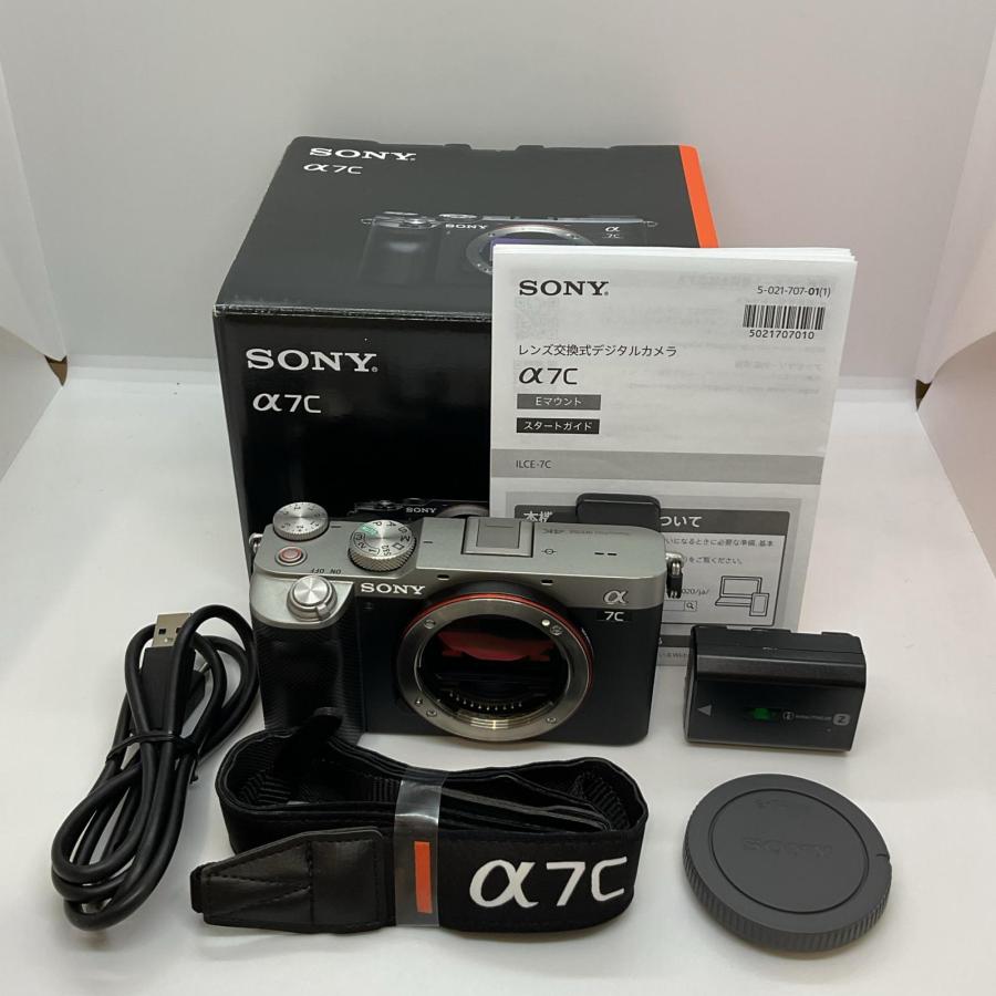 【極美品】SONY α7C ILCE-7C シルバー 本体 SONY デジタル一眼カメラ α7C ILCE-7C シルバー【中古】 : ワットマン