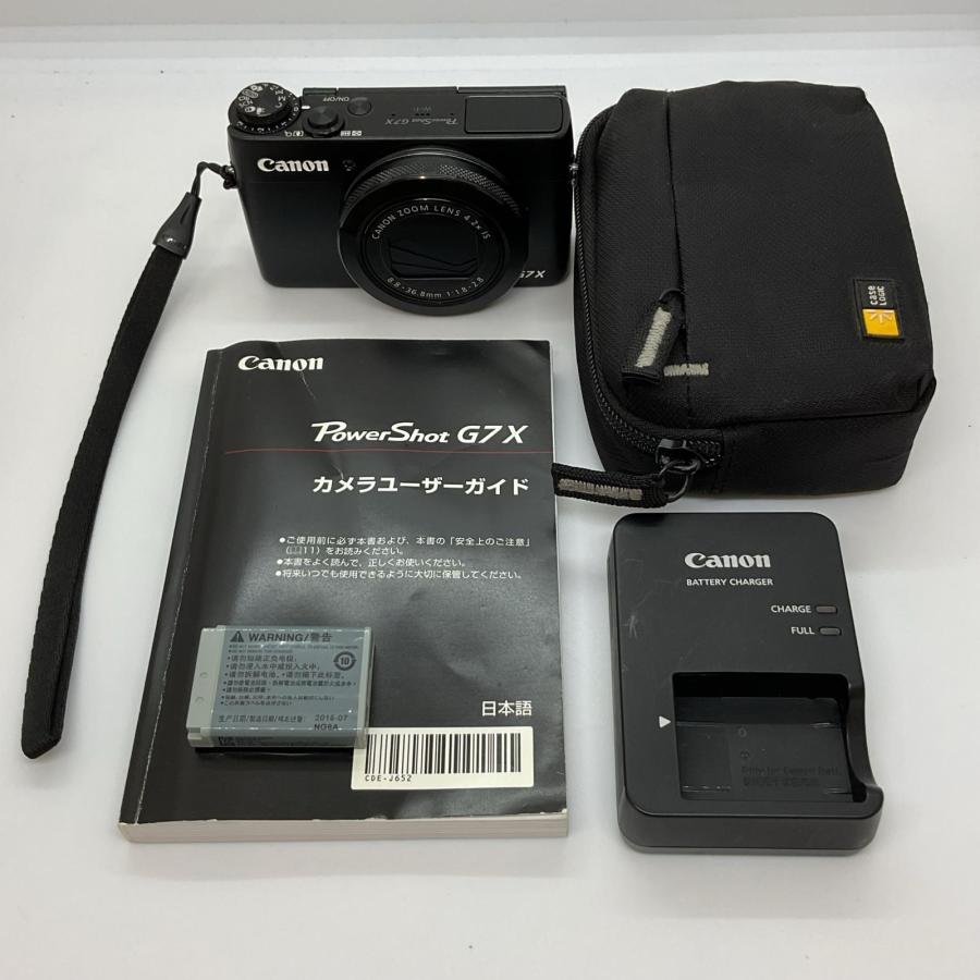 中古美品！Canon PowerShot G7 X ブラック デジタルカメラ Canon デジタルカメラ PowerShot G7 X ブラック【中古】 : ワットマン