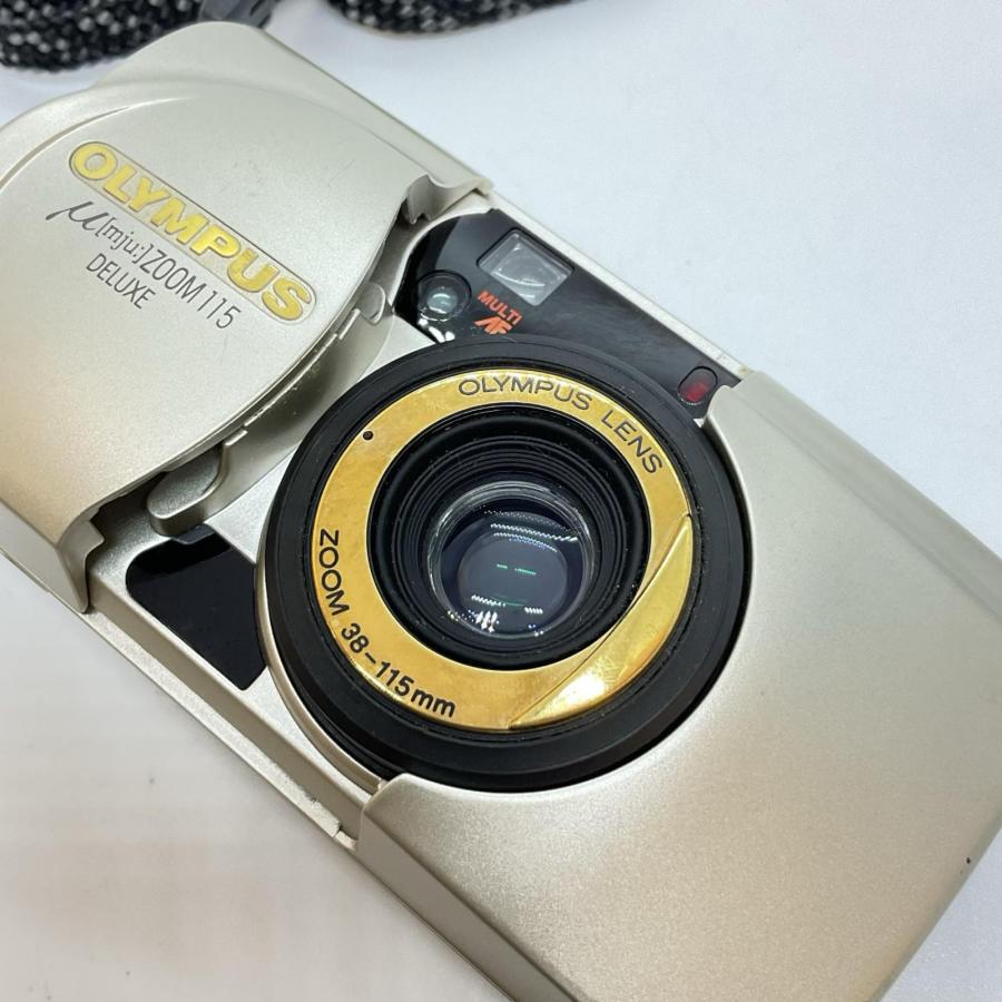オリンパス コンパクトフィルムカメラ Olympus μ Zoom 115 Deluxe