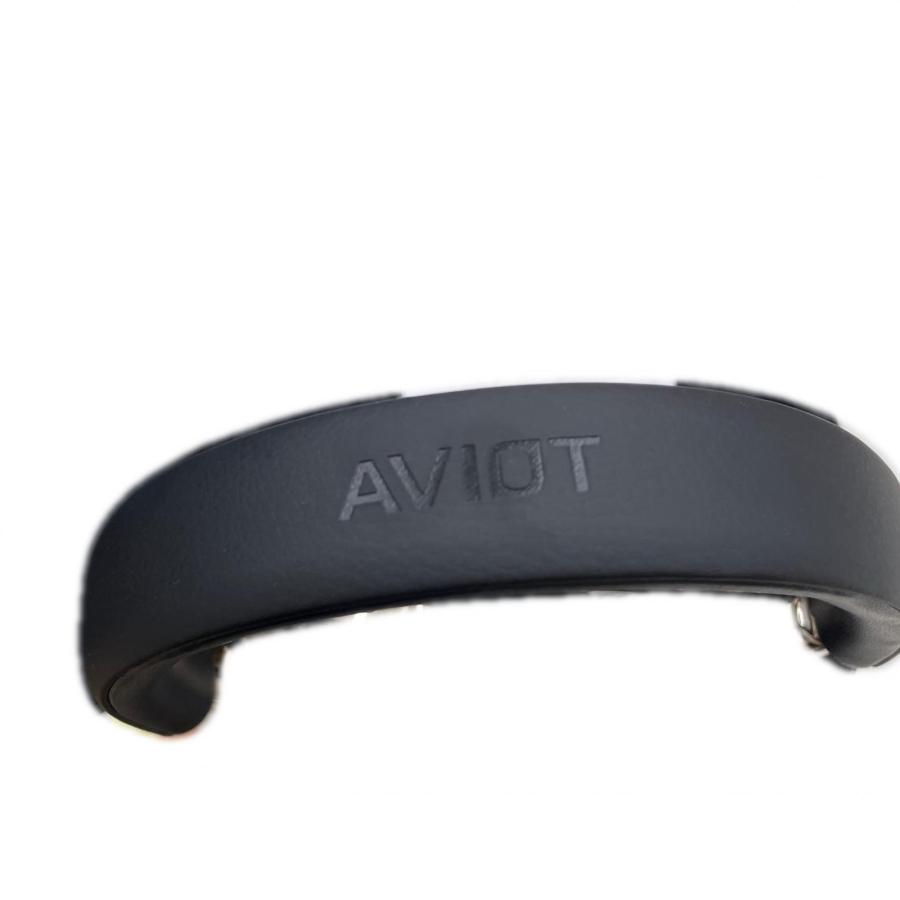 Aviot オーディオ関連 WA-J1 ワイヤレスヘッドホン ブラック【中古