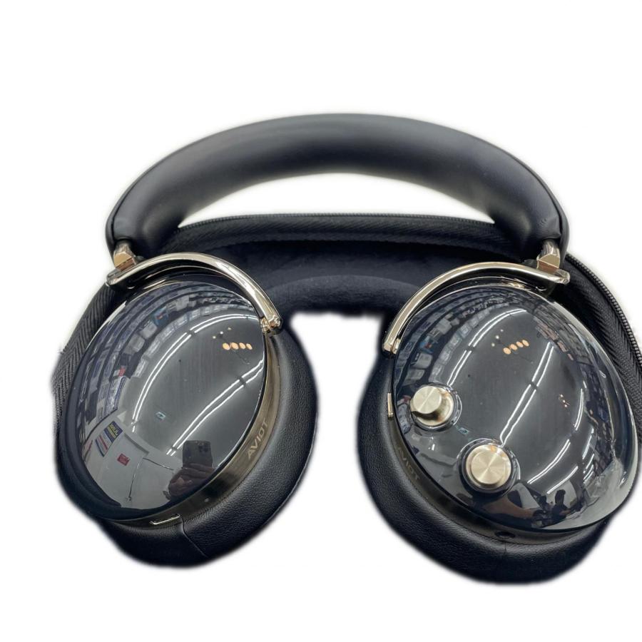 Aviot オーディオ関連 WA-J1 ワイヤレスヘッドホン ブラック【中古