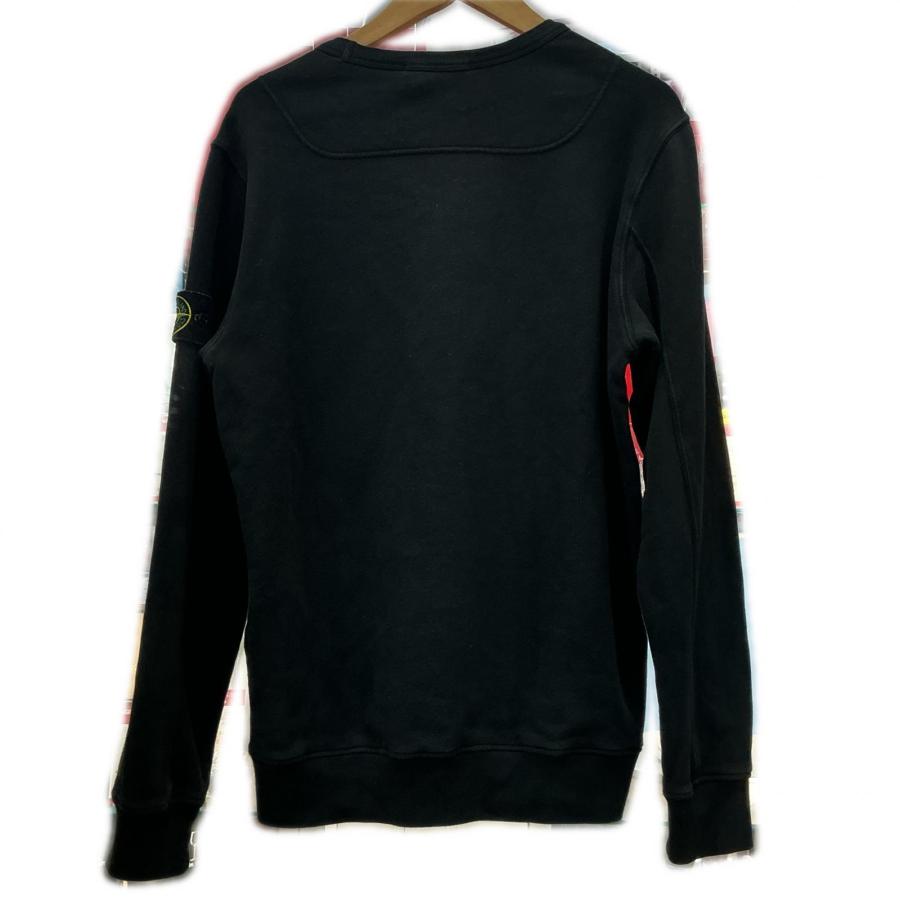 STONE ISLAND スウェット 791562420-V0029 黒【中古】 : ワットマン