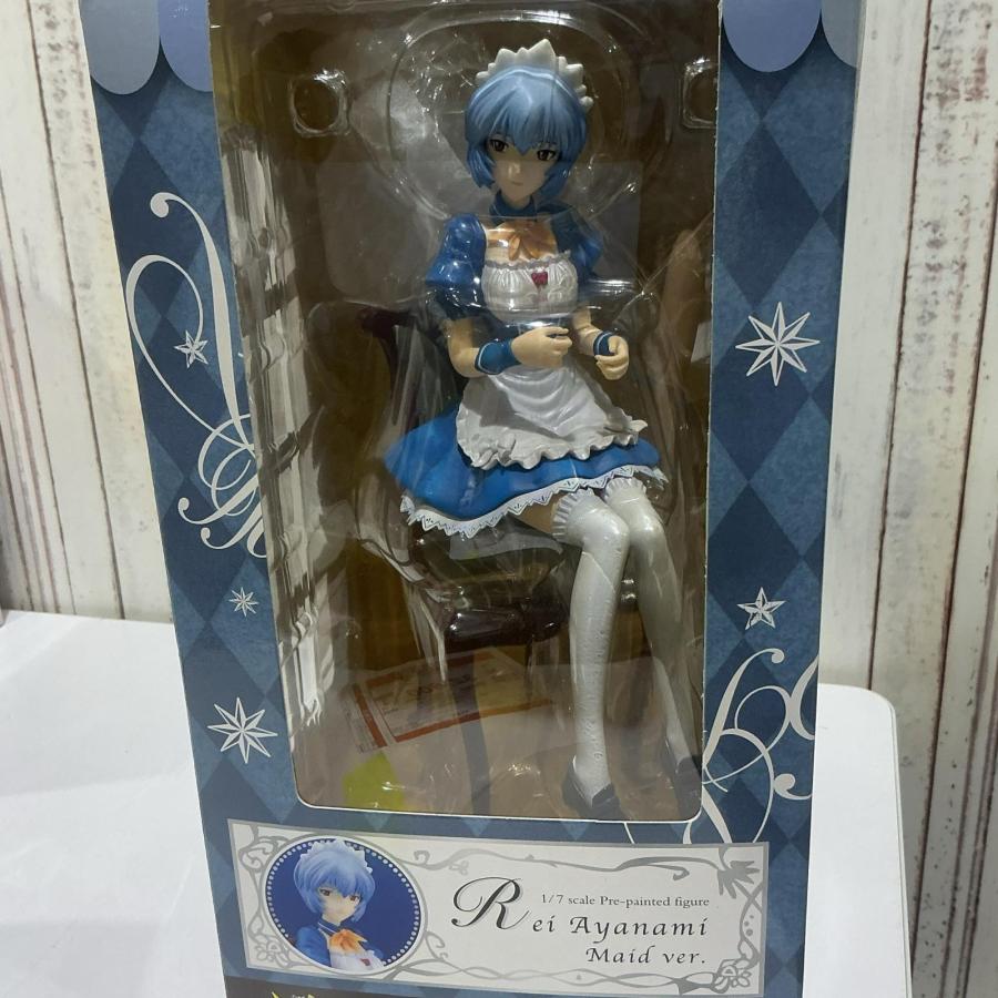 フィギュア 綾波レイ メイドver. 1/7スケール 青【中古】 : ワットマン