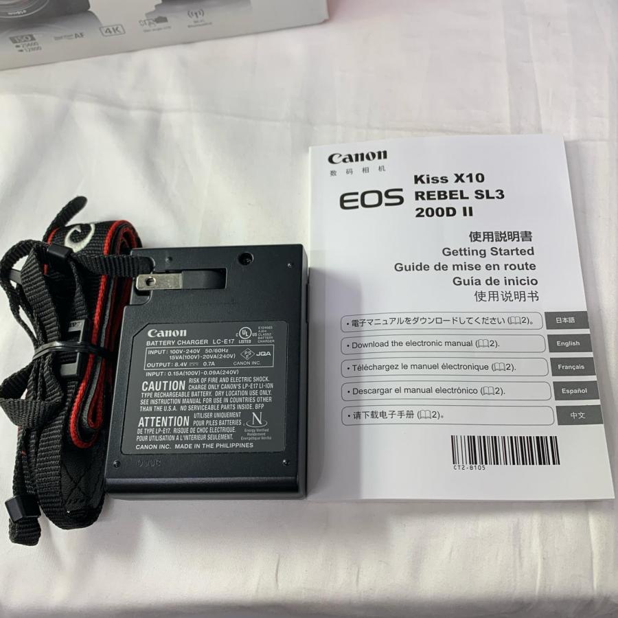 Canon デジタル一眼二眼レフ写真器 EOS Kiss X10 ダブルズームキット