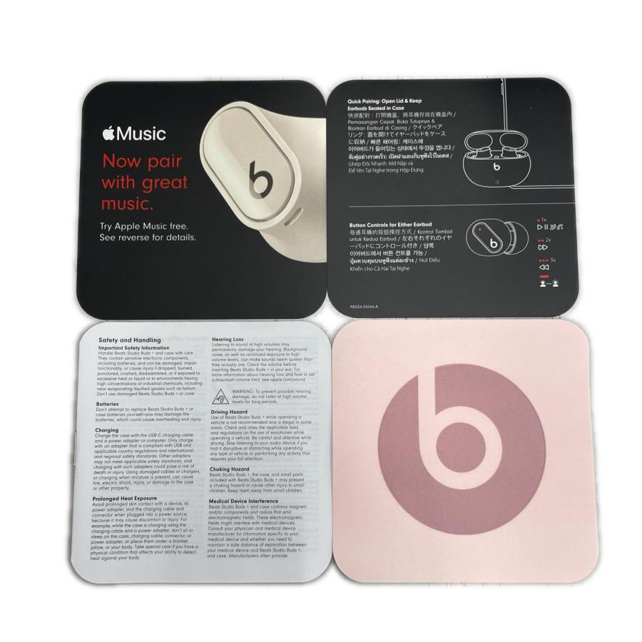 Beats イヤホン Studio Buds+ コズミックピンク【中古】 : ワットマン
