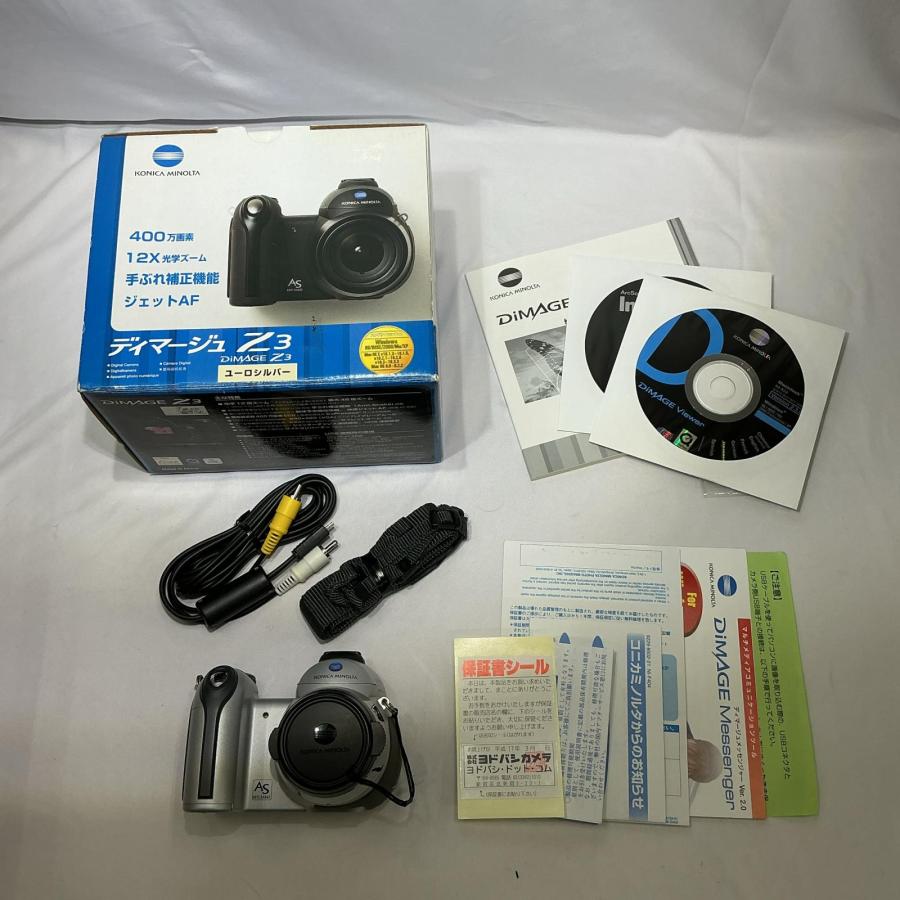 デジタルカメラ KONICA MINOLTA DIMAGE Z3【中古】 : ワットマン Yahoo