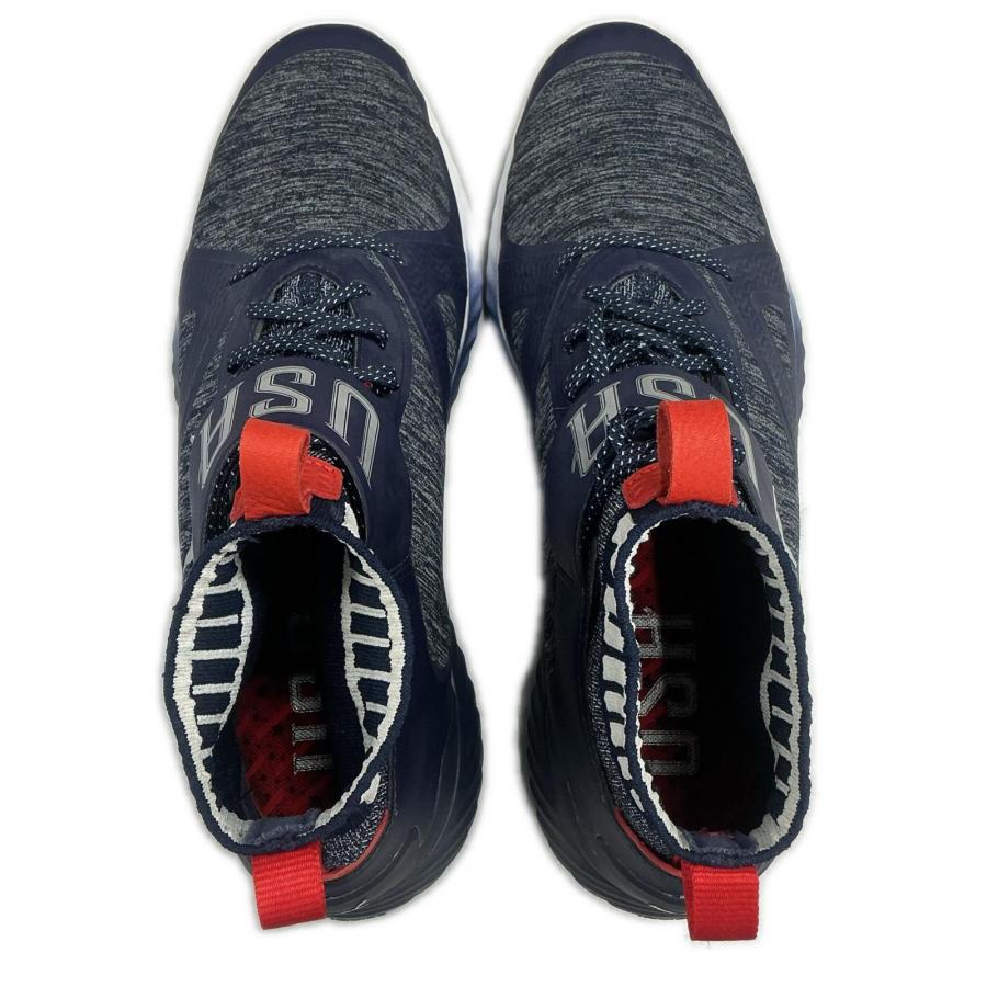 プーマ PUMA メンズ ゴルフ用品 92008 ネイビー IGNITE イグナイト パワーアダプト ハイトップ チームUSA ゴルフシューズ メンズ 30cm【中古】_3
