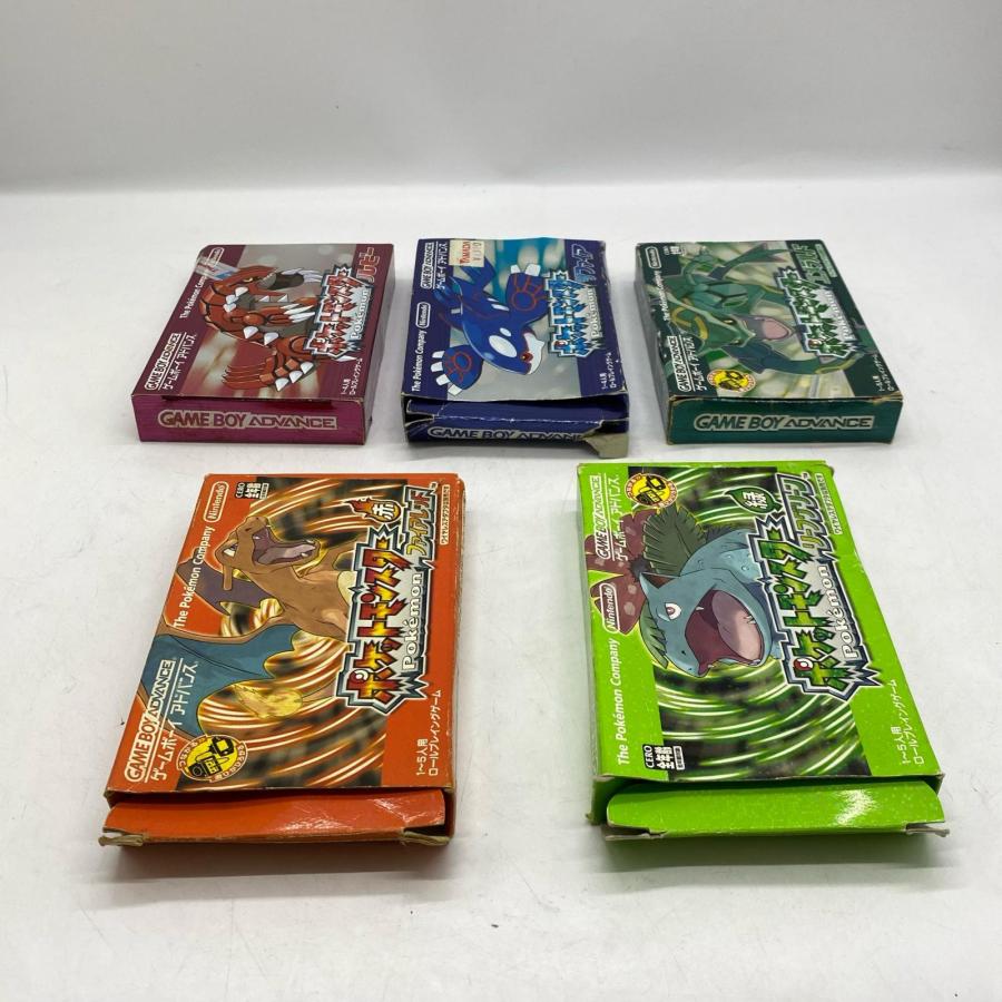 Nintendo GBAソフトセット ポケットモンスター ルビー/サファイア