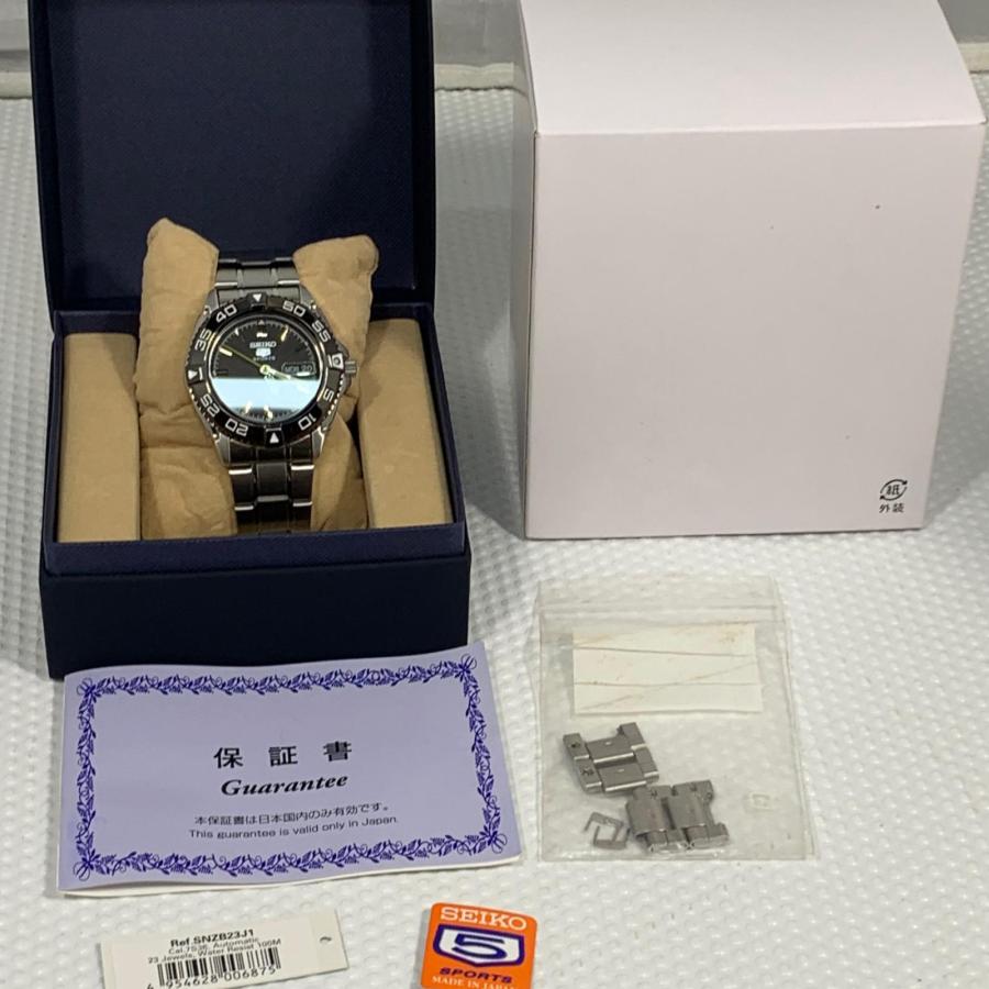 SEIKO（セイコー） SEIKO5 SPORTS 自動巻き メンズ腕時計 SNZB23J1