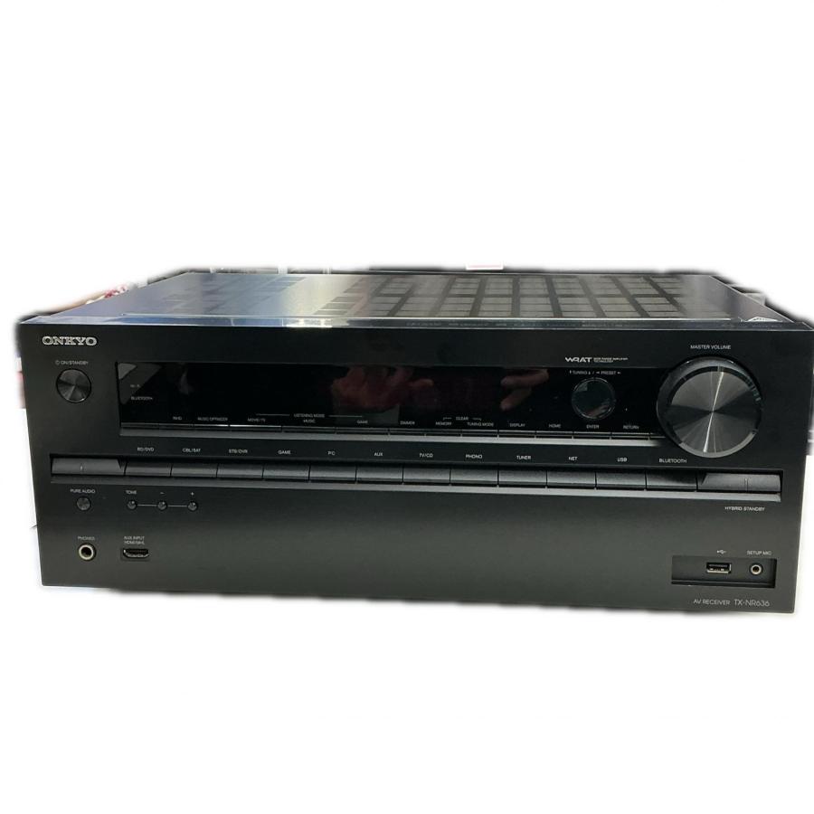 オーディオ機器 し*ん様 ONKYO AVアンプ TX-NR636リモコン付き