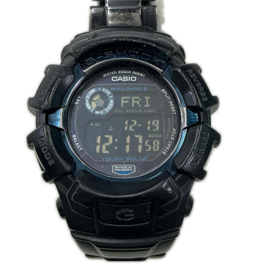 G-SHOCK メンズ 腕時計 GW-2310BD-1BJFブラック??ブルー【中古